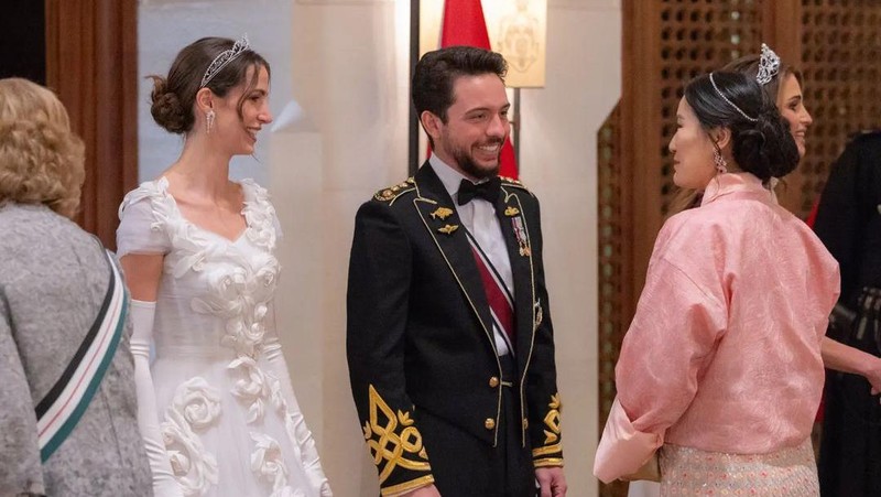 Sosok Rajwa Al Saif yang dipersunting pangeran Hussein dari Yordania. (Dok. Royal Hashemite Court)