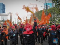 Anies Masuk Daftar Hitam, 10 Juta Buruh Dukung Ganjar-Prabowo