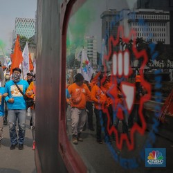 Jangan Lewat Lokasi Ini, Ada Demo Buruh