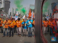 Jangan Lewat Lokasi Ini, Ada Demo Buruh