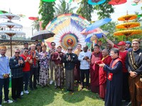 Meccaya Sukses Kumpulkan Raja Nusantara di Borobudur