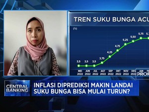 Inflasi RI Terus Melandai, Suku Bunga BI Kapan Bisa Turun?