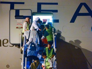 Garuda Indonesia Proyeksi Angkut 4.232 Jemaah Haji di Fase I Pemberangkatan