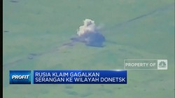 Video: Rusia Gagalkan Serangan ke Wilayah Donetsk