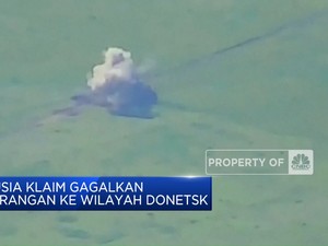 Video: Rusia Gagalkan Serangan ke Wilayah Donetsk