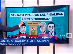 Video: Ganjar & Prabowo Salip-Salipan, Anies "Kedodoran"