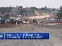 Sempat Molor, Tol Cijago Ruas Limo-Krukut Kini Dikebut