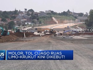Sempat Molor, Tol Cijago Ruas Limo-Krukut Kini Dikebut
