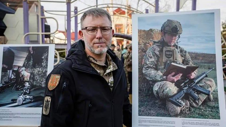 Tentara muslim Ukraina yang ikut dalam peperangan melawan Rusia. (Dok. Kedutaan Ukraina)