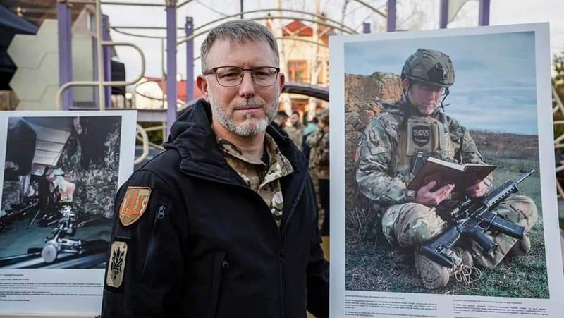 Tentara muslim Ukraina yang ikut dalam peperangan melawan Rusia. (Dok. Kedutaan Ukraina)