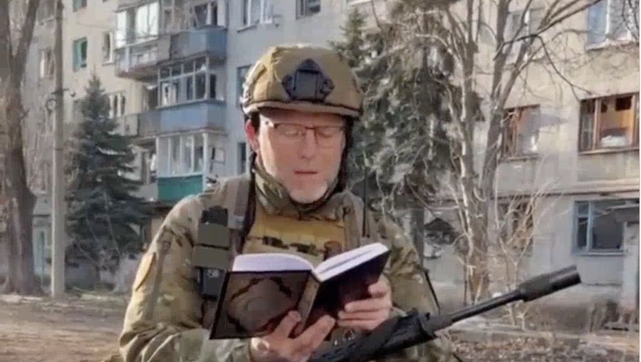 Tentara muslim Ukraina yang ikut dalam peperangan melawan Rusia. (Dok. Kedutaan Ukraina)