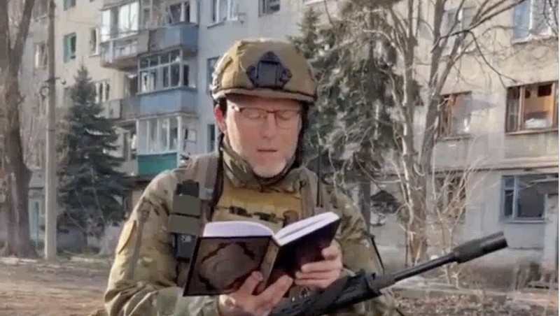 Tentara muslim Ukraina yang ikut dalam peperangan melawan Rusia. (Dok. Kedutaan Ukraina)