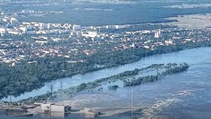 KHERSON, UKRAINE - JUNE 6: (----EDITORIAL USE ONLY - MANDATORY CREDIT - 
