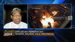 Komisi VII DPR: Divestasi Saham Vale Harga mati!