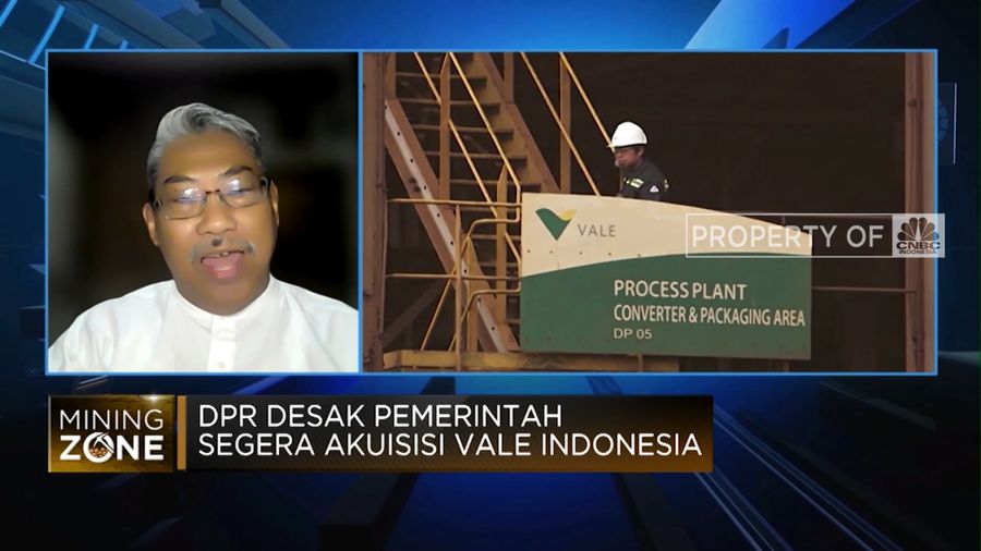 DPR Desak Pemerintah Akuisisi Vale, Ini Alasannya