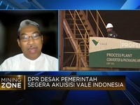 DPR Desak Pemerintah Akuisisi Vale, Ini Alasannya