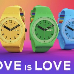 Ratusan Jam Tangan Swatch Disita karena Simbol Pelangi LGBT