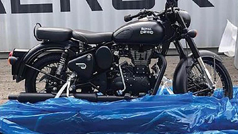 Lelang Motor Royal Enfield dari BEA CUKAI. (Instagram @beacukaipriok)