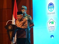 IWWEF 2023, Ma'ruf Amin Sebut Air Bersih Gak Bisa Ditawar