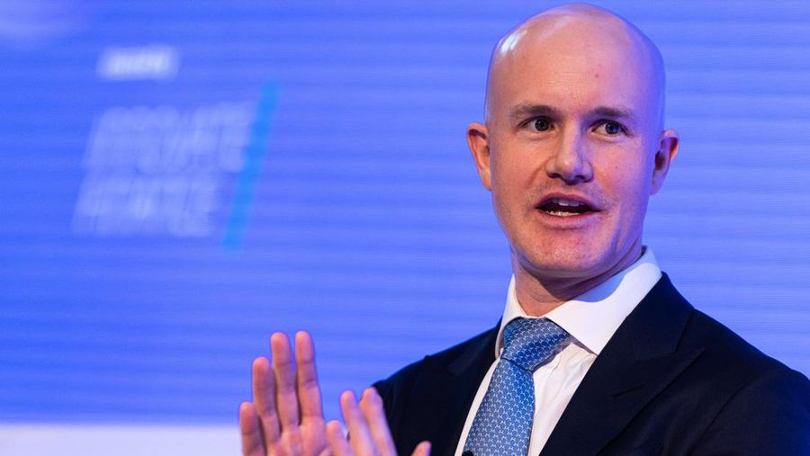 Brian Armstrong, kepala eksekutif Coinbase Global Inc. (Carlos Jasso/Bloomberg via Getty Images)