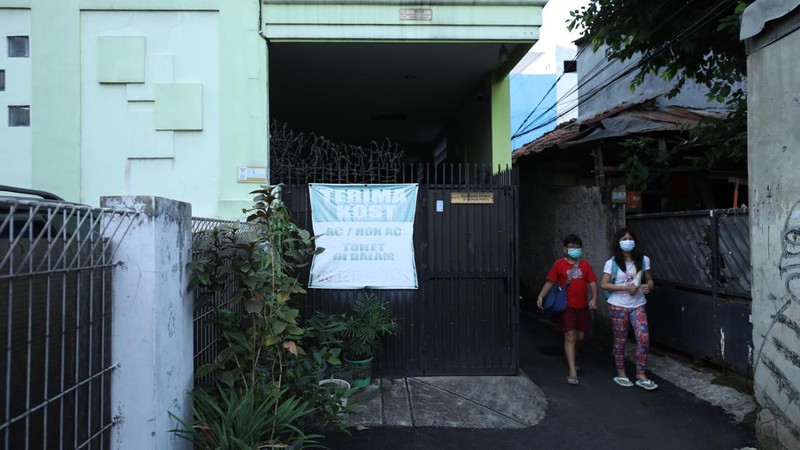 Dampak PHK Dimana mana Pabrik Hingga Kos-kosan Sepi. (CNBC Indonesia/Tri Susilo)