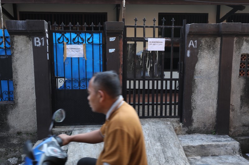 Dampak PHK Dimana mana Pabrik Hingga Kos-kosan Sepi. (CNBC Indonesia/Tri Susilo)