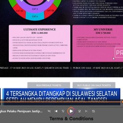 6 Pelaku Penipuan Jastip Konser Coldplay Diringkus Polisi