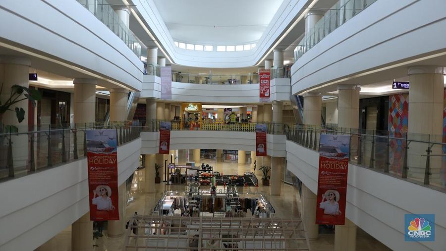 Mal @ Alam Sutera, Tangerang, Kamis (8/6/2023). (CNBC Indonesia/Tri Susilo)