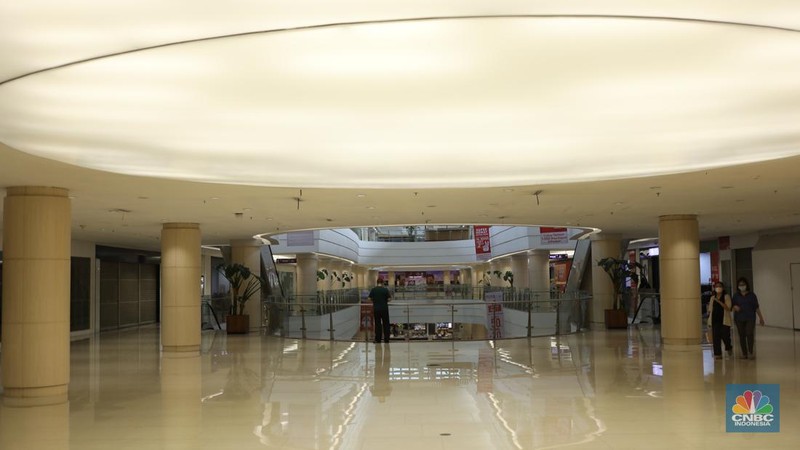 Mal @ Alam Sutera, Tangerang, Kamis (8/6/2023). (CNBC Indonesia/Tri Susilo)