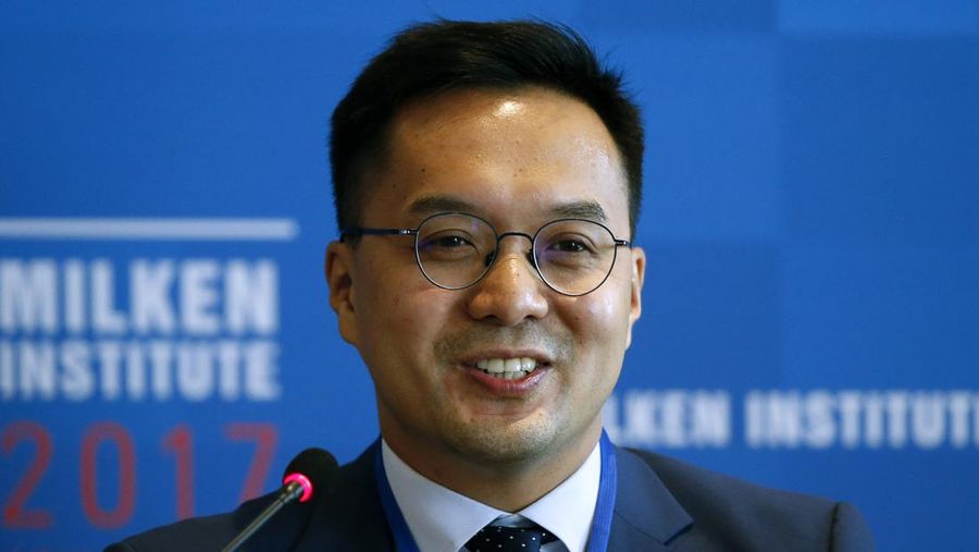 Patrick Walujo, co-founder of Northstar Pacific Partners, speaks at the Milken Institute Asia Summit in Singapore, on Thursday, Sept. 14, 2017. The conference runs though Sept. 15. Photographer: Vivek Prakash/Bloomberg via Getty Images