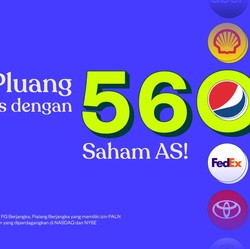 Ajak Masyarakat Produktif, Pluang Hadirkan 500 Saham AS Baru
