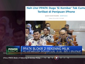PPATK Blokir 21 Rekening