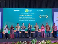 Program TJSL Jalan Mulus, WIKA Realty Raih Dua Penghargaan