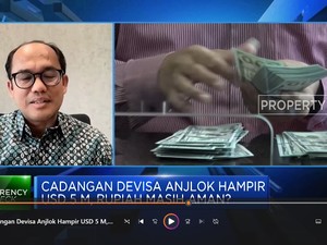 Cadangan Devisa Anjlok Hampir USD 5 M, Posisi Rupiah Aman?