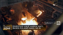 Divestasi Vale Harga Mati, Bawa Pulang Nikel ke RI