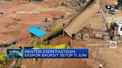 Menteri ESDM Pastikan Ekspor Bauksit Setop