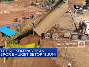 Menteri ESDM Pastikan Ekspor Bauksit Setop
