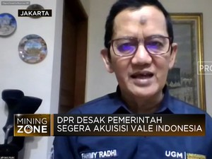 DPR Desak Pemerintah Divestasi Saham Vale, Untungnya Apa?