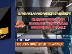 RI Stop Ekspor Bauksit Hingga Ekonomi Global Melambat