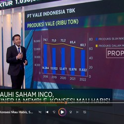 Kinerja Memble & Konsesi Mau Habis, Saham INCO Bakal Dijauhi?