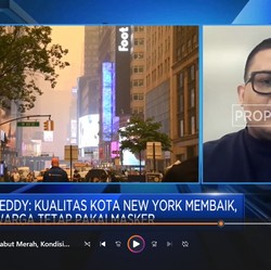 Video: Langit New York Berkabut Merah, Kondisi WNI Aman?