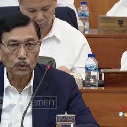 Oops Keceplosan Mengumpat! Geramnya Luhut Saat Bicara WTO