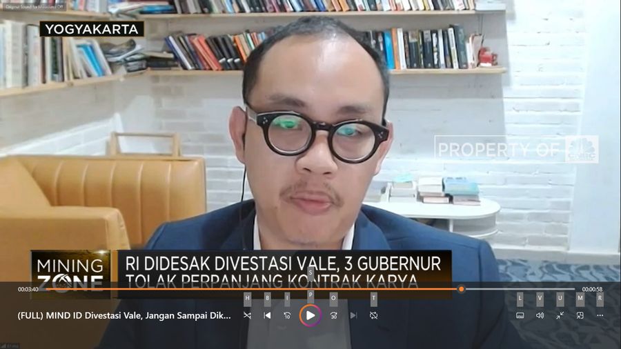 MIND ID Divestasi Vale, Jangan Sampai Dikuasai Perusahaan Cangkang! (CNBC Indonesia TV)