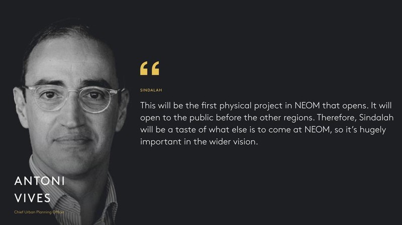 Proyek pulau surga Sindalah di Neom, Arab Saudi. (Dok. Neom)