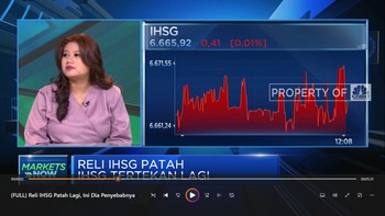 Video: Reli IHSG Patah Lagi, Ini Dia Penyebabnya