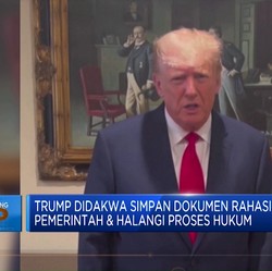 Trump Didakwa Simpan Dokumen Rahasia Pemerintah