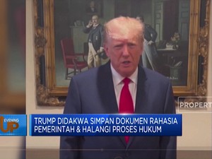 Trump Didakwa Simpan Dokumen Rahasia Pemerintah