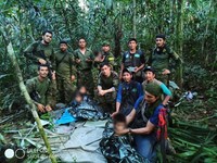 Akhirnya 4 Anak Ditemukan Pasca 5 Minggu Kecelakaan Pesawat