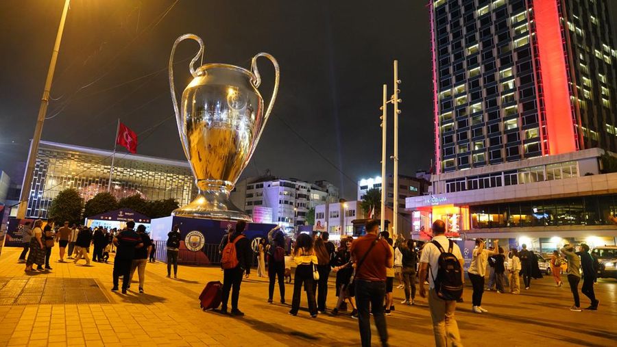 Jelang Final Liga Champion, Manchester City vs Inter Milan. (PA Images via Getty Images/James Manning)(Photo by James Manning/PA Images via Getty Images)