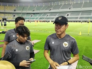 Indonesia Dicukur Libya 0-4, Shin Tae-yong Tidak Fokus ke Hasilnya